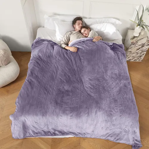 Miniatura 11 de COZYTY Manta eléctrica tamaño completo, manta térmica de franela súper suave y acogedora con 6 niveles de calefacción y 1-10 horas de apagado