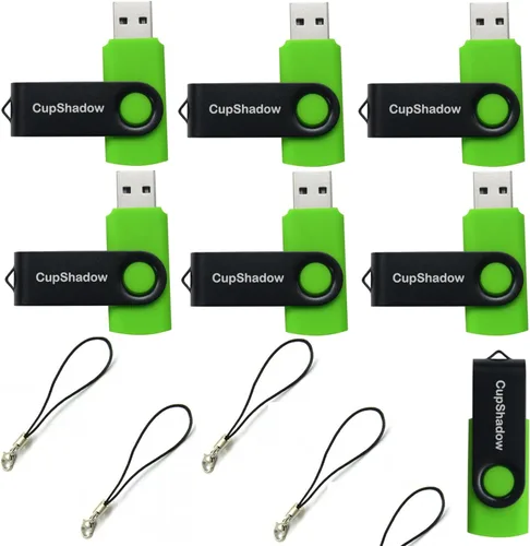 Miniatura 8 de lcwamy - Unidad flash USB de 8 GB, paquete de 15 unidades flash USB a granel USB2.0 8 GB Unidad flash a granel unidad de pulgar 15 unidades flash