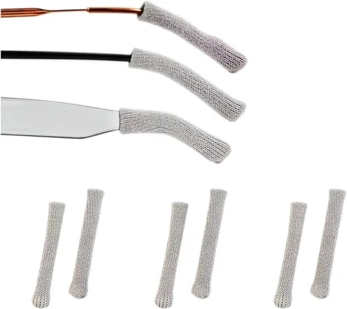 Miniatura 8 de DECKER Antideslizante Gafas Elásticas Temple Tips 3 Pares de Tejer Gafas Suave Cojín de Oído Puños Puntas de Gafas Manga de Oído Calcetín