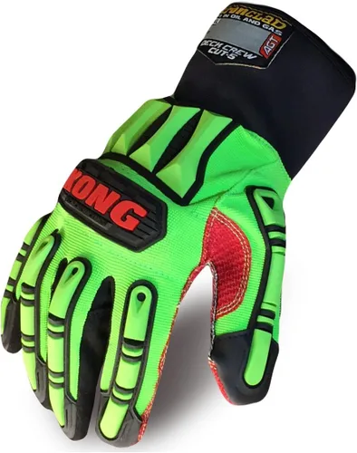 Ironclad KONG KDC5-04-L Deck Crew 5 Guantes de impacto de seguridad de petróleo y gas, talla L
