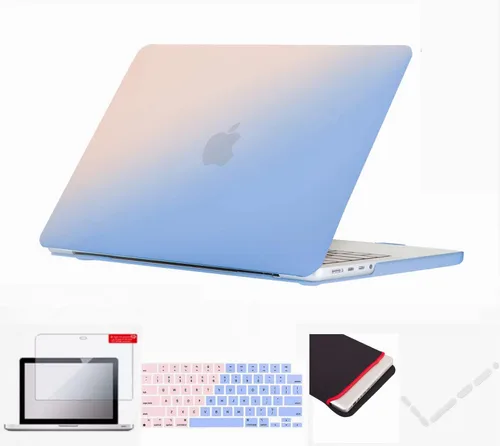 Miniatura 35 de Se7enline Funda rígida compatible con MacBook Pro 2021-2025 de 14 pulgadas para A3434 A2442 A2779 A2918 A2992 A3112 A3401 M5 M4 M3 M2 M1 y teclado