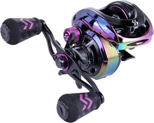 Miniatura 2 de Sougayilang Carretes de Baitcasting - Carrete de Pesca Colorido, Relaciones de Engranajes 8.0:1/7.3:1, 9+1 BB, Sistema de Frenado Magnético