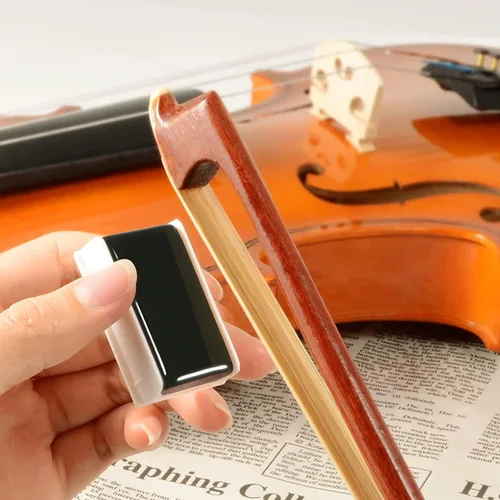 Miniatura 7 de Colofonia, Colofonia para violín [paquete de 6] Colofonia para violín, viola y violonchelo, Resina oscura baja en polvo, accesorios para violín