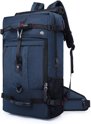 Miniatura 4 de KAKA - Mochila de viaje, mochila de mano convertible duradera, bolsa de lona apta para laptop de 15.6 pulgadas para hombres y mujeres (Mediana 35L)
