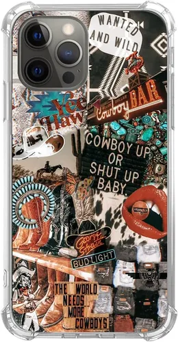 Miniatura 71 de Funda de colágeno de periódico retro para iPhone 13 Pro Max, patrón de papeles viejos estético, funda única de TPU de moda compatible con iPhone 13