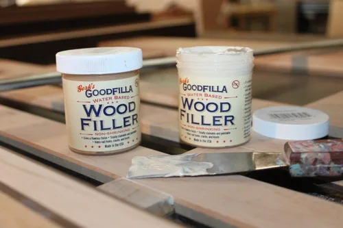 Miniatura 6 de Goodfilla Ébano, 8 onzas, relleno para madera y grano, teñible, lijable, cero residuos, no tóxico, hecho en EE. UU