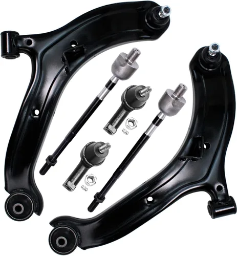 Miniatura 19 de Detroit Axle - Kit de brazos de control de extremo delantero 4WD para Ford 04-08 F-150, 06-08 Lincoln Mark LT, 4 extremos de barra de acoplamiento