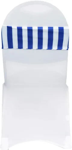 Miniatura 18 de YOUR CHAIR COVERS - Bandas elásticas de elastano para sillas, color negro (paquete de 10), bandas elásticas universales para banquetes, fiestas