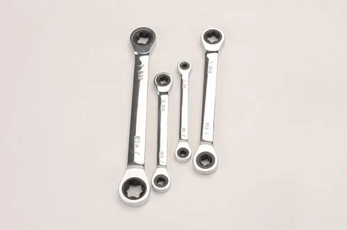 Miniatura 4 de FLZOSPER Llave de trinquete de caja doble E-Torx, E10x E12,Llave de trinquete de caja CR-V resistente