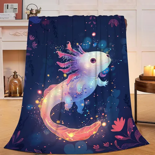 Miniatura 160 de Manta de Foca del Océano, Regalos de Focas para Niños, Niñas, Adultos, Mujeres y Hombres, Suave, Acogedora, Cálida, Felpa Esponjosa, Mullida