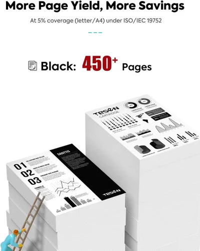 Miniatura 2 de PG-275XL 275XL Cartuchos de tinta negra remanufacturados de repuesto para Canon 275XL 275 PG-275 PG275 XL Negro Alto rendimiento para PIXMA TR4720