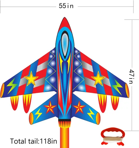Miniatura 2 de Kite for Kids & Adults, Easy to Fly Large Kites for Beginner, Beach Kites with Durable Nylon, Family Fun Activities