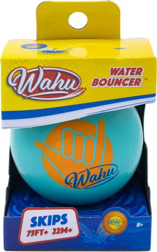 Wahu - Pelota de agua 100% impermeable, pelota de saltar para piscina, bola de salto de 3.5 pulgadas para piscina y playa, salta más de 75 pies en