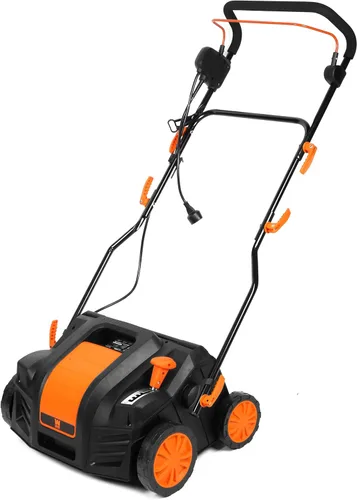 Miniatura 9 de WEN DT1516 - Desbrozadora y escarificador eléctrico de 15 amperios de 16 pulgadas 2 en 1 con bolsa de recolección, color negro