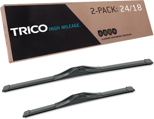 Miniatura 7 de TRICO Solutions™ Paquete de 2 limpiaparabrisas de repuesto de 17 pulgadas de alto rendimiento para modelos seleccionados de Toyota, Mazda, Nissan