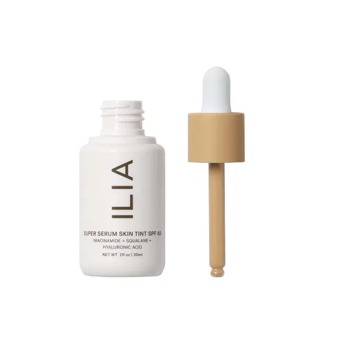 Miniatura 2 de ILIA - Tinte de piel Super Serum SPF 40 Sin comedogénesis, vegano, ligero para ayudar contra la luz azul, + contaminación mientras hidrata, Balos