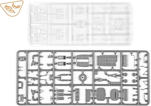 Miniatura 6 de CLEAR PROP CP72018-1/72 HH-2D Seasprite kit modelo plástico