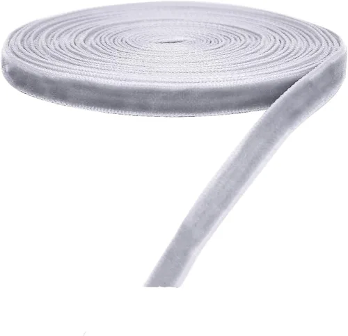 Miniatura 106 de Chenkou Craft 5 yardas de cinta de terciopelo para decoración navideña y embalaje artesanal