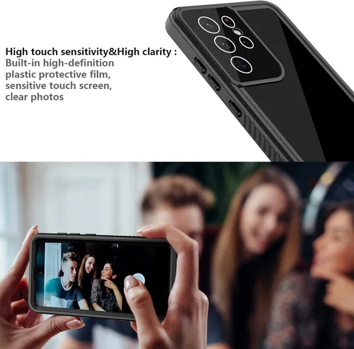 Miniatura 7 de ANTSHARE Funda impermeable para Samsung Galaxy S21 Ultra, funda para Galaxy S21 Ultra con protector de pantalla, cuerpo completo 360, resistente, a