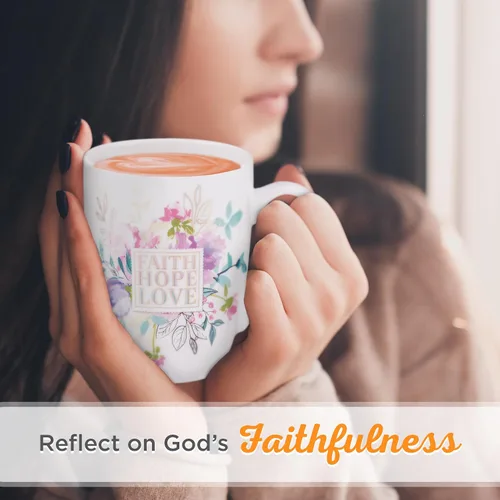 Miniatura 3 de Taza de café de cerámica cristiana para mujeres y hombres – Taza de café inspiradora y regalos cristianos (taza de cerámica de 12 onzas)