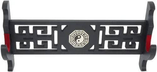 Miniatura 3 de Soporte acolchado para montaje en pared, soporte para espada samurái, estante de exhibición chino Tai Chi Bagua
