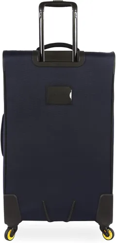 Miniatura 3 de Nautica Emry - Juego de equipaje de 2 piezas, Azul marino, amarillo, Nautica Emry - Juego de equipaje de 2 piezas