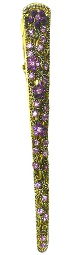 Miniatura 15 de NM110-2-6d1 - Juego de 6 pinzas de metal resistentes para el cabello para mujeres y niñas