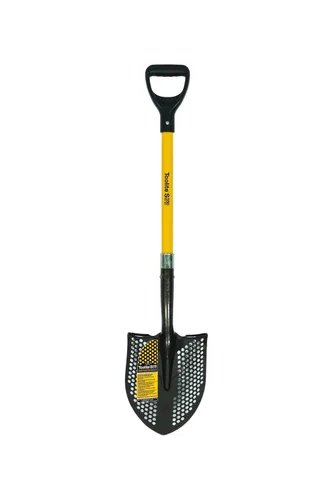 Miniatura 3 de Toolite 49541#2 - Pala de punta redonda, mango de polímero de 29 pulgadas, agarre en D de polietileno