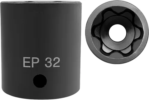 Miniatura 6 de ZKTOOL Enchufe EP EP24,6 Punto 1/2 '' Drive Externo Torx Plus Socket Para 2017 Ford F-250, F-350 & F-450 Tornillos de cama.