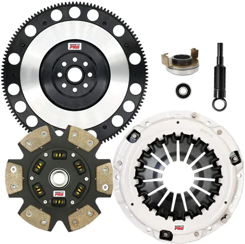 PRO Performance Stage 3 Kit de embrague con volante Chromoly compatible con Saab 9-2X, Subaru Baja, Forester, Impreza WRX, Legacy GT, Outback,