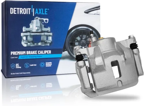 Miniatura 60 de Detroit Axle - 4 pinzas de freno para Honda Element 2003-2011 Pinzas de freno de disco con soportes 2004 2005 2006 2007 2008 2009 2010 reemplazo