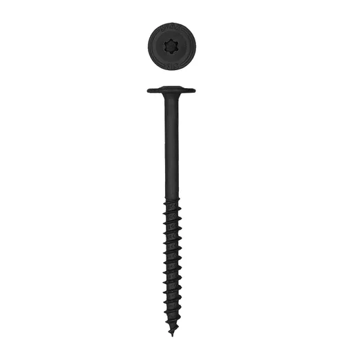 Miniatura 13 de SPAX Tornillos de retraso de madera estructural con cabezal de arandela exterior de 1/4" x 2-1/2", broca Torx T-Star (50 EA) incluida, resistente a