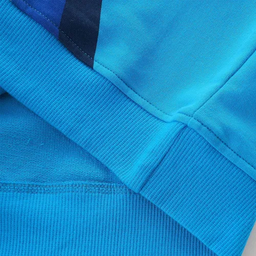 Miniatura 5 de Bumeex Sudadera de algodón con cuello redondo para niño pequeño 2-7T