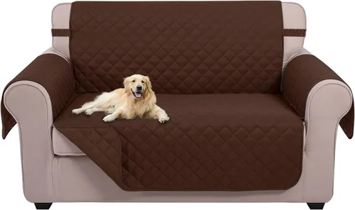 Miniatura 138 de U-NICE HOME Funda de sofá reversible para perros con correas elásticas, resistente al agua, protector de muebles para mascotas, funda de sofá