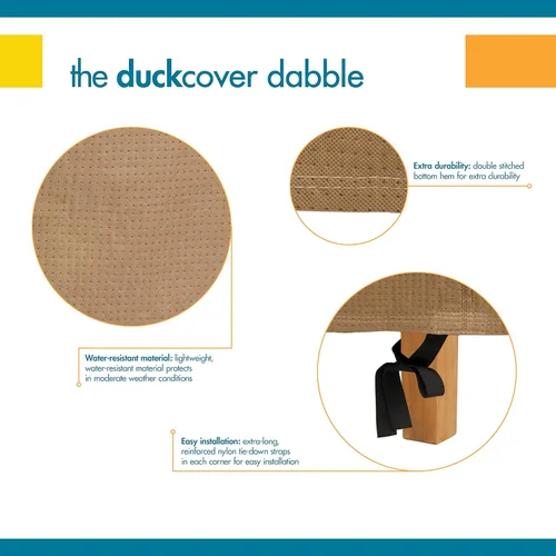 Miniatura 7 de Duck Covers Essential - Funda resistente al agua para silla de patio de 29 pulgadas, fundas para sillas de exterior