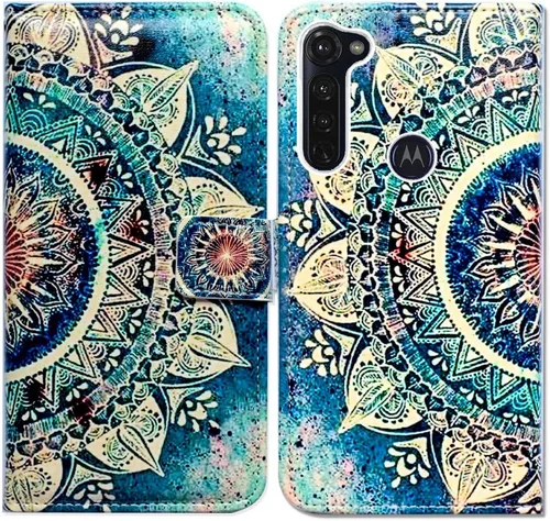 Miniatura 21 de Bcov Funda para Moto G Stylus/Moto G Pro, color verde pájaro negro con tarjetero y soporte para tarjeta y soporte para Motorola Moto G Stylus/Moto G