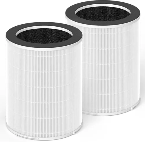 Miniatura 7 de Paquete de 1 filtro de repuesto KJ510B compatible con purificador Kokofit KJ510B, sistema de filtración 3 en 1