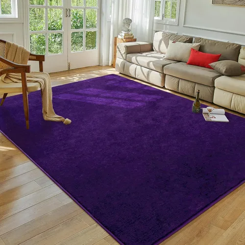 Miniatura 14 de Softlife Alfombra verde de 2 x 6 pies para dormitorio, sala de estar, lavable, suave, esponjosa, alfombra de pasillo antideslizante, alfombra