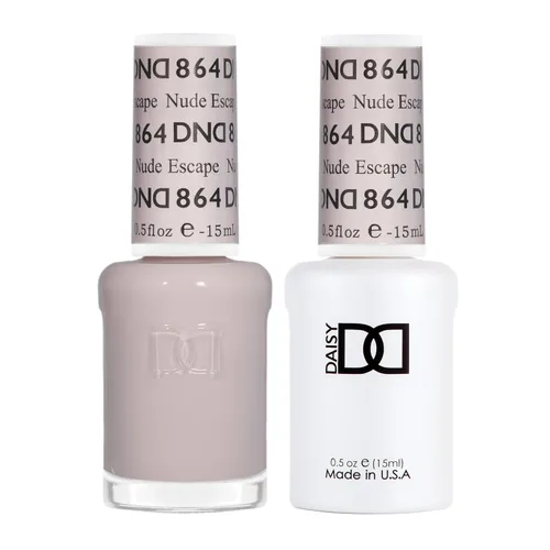Miniatura 13 de Juego de esmalte de gel DND, Colección Sheer, esmalte de gel UV/LED y laca de uñas de secado al aire, dúo de esmalte sin astillas a juego, 0.5 onzas