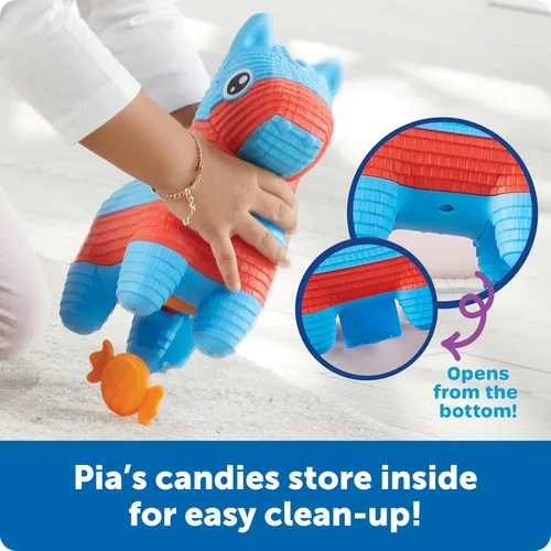 Miniatura 4 de Learning Resources Pia the Fill & Spill Piñata - Juguetes sensoriales Montessori para niños pequeños, actividades preescolares, manipuladores