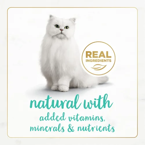 Miniatura 3 de Purina Fancy Feast Gourmet Naturals - Alimento húmedo en paté para gatos, sin cereales, receta de pescado blanco de mar (paquete de 12 unidades)