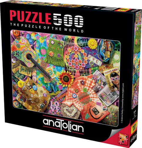 Miniatura 2 de Anatolian Puzzle - Rompecabezas de 500 piezas de los años 60, #3635