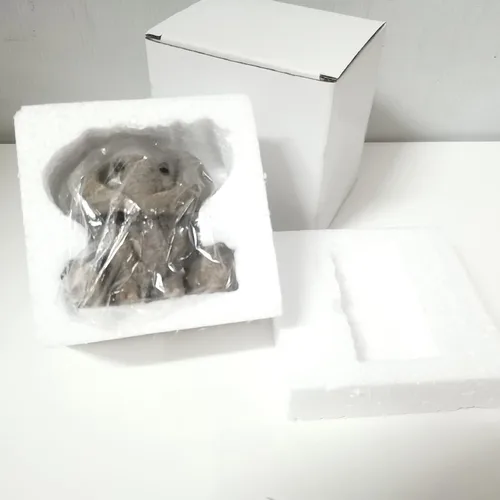 Miniatura 6 de 3 estatuas de elefante bebé de resina, adornos de elefantes para decoración del hogar, sala de estar, oficina, ver no mal, escucha no mal, no hablar