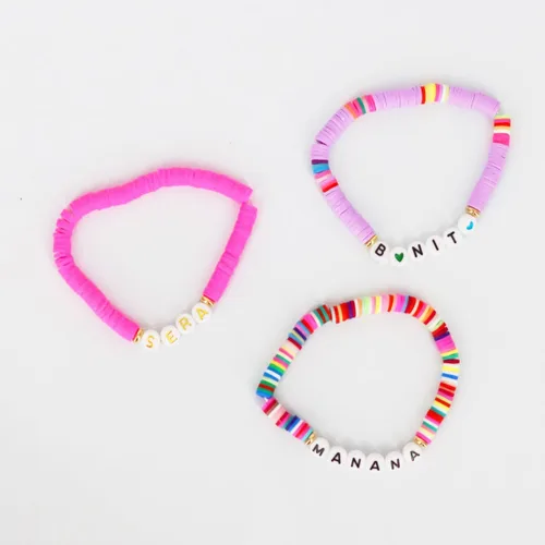 Miniatura 2 de Shelling Home Karol G - Pulseras inspiradas en la pulsera Manana Sera Bonito Bichota, joyería para mujeres y niñas, Nailon, No