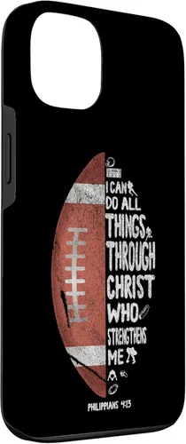 Miniatura 3 de iPhone 13 I can do all things through Christ Philippians 4:13 - Funda de fútbol