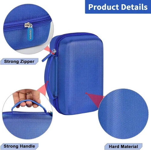 Miniatura 3 de Funda compatible con Anker Prime Power Bank 25000, 26250, 27650, 20100mAh y base de carga, soporte de viaje de almacenamiento para portátil Anker