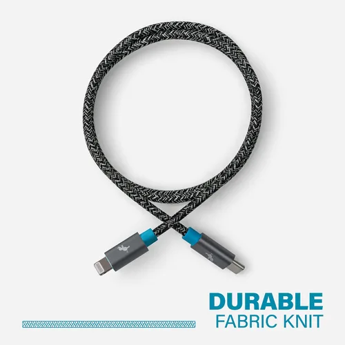 Miniatura 5 de Nimble Cable USB C a Lightning de 9.8 ft/10 pies [certificado Apple MFi] Cable de iPhone tipo C cargador de iPhone de carga rápida compatible