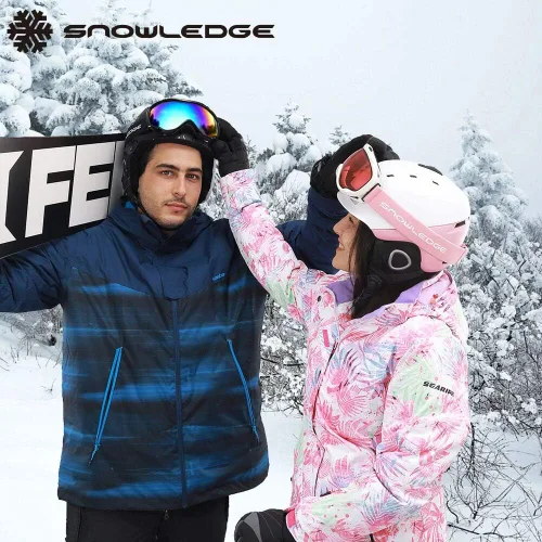 Miniatura 4 de Gafas de esquí para esquí, snowboard, motos de nieve para hombres, mujeres y adultos, antivaho 100% protección UV