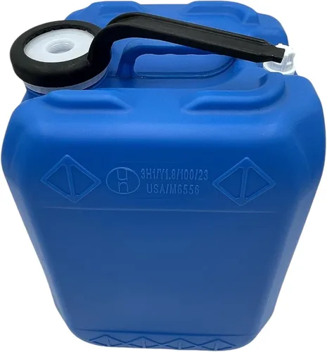 Miniatura 4 de Recipiente apilable de almacenamiento de agua de emergencia de 5 galones Dispensador de bebidas Carboy Jerrican Tapa de 2.756 in