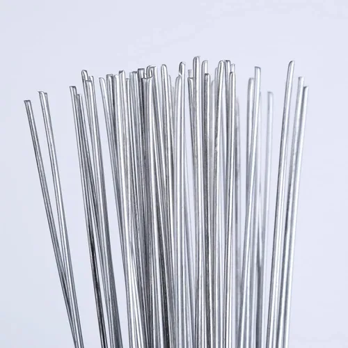 Miniatura 4 de SKYPRO 10 varillas de soldadura de aluminio de 0.08 x 9.84 pulgadas, alambre universal de baja temperatura, varillas de soldadura de aluminio